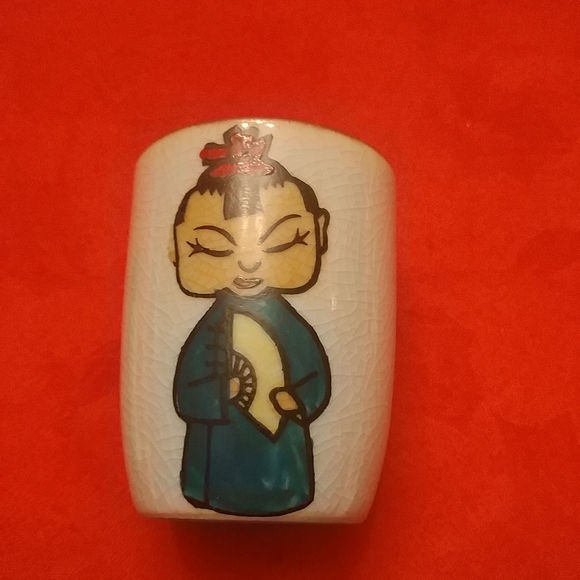 10/$10   Small Asian Pottery Cup - Picture 2 of 3